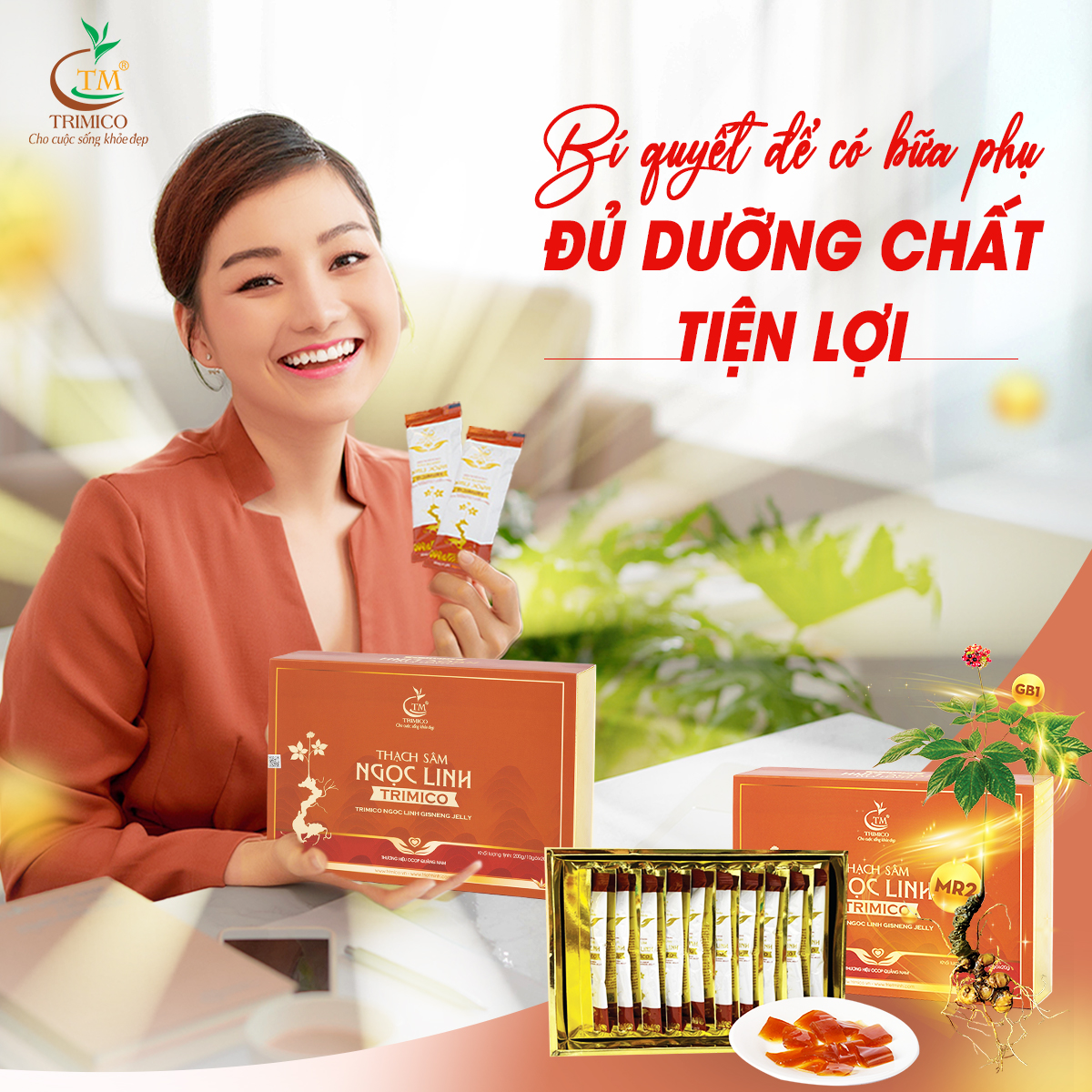 Thạch Sâm Ngọc Linh - Bữa ăn phụ bổ dưỡng cho mọi gia đình